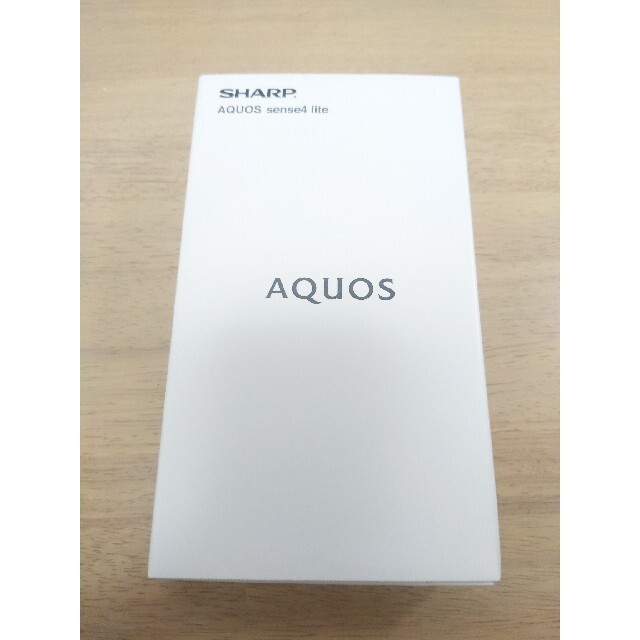 【新品】SHARP AQUOS sense4 lite ブラック　SH-RM15