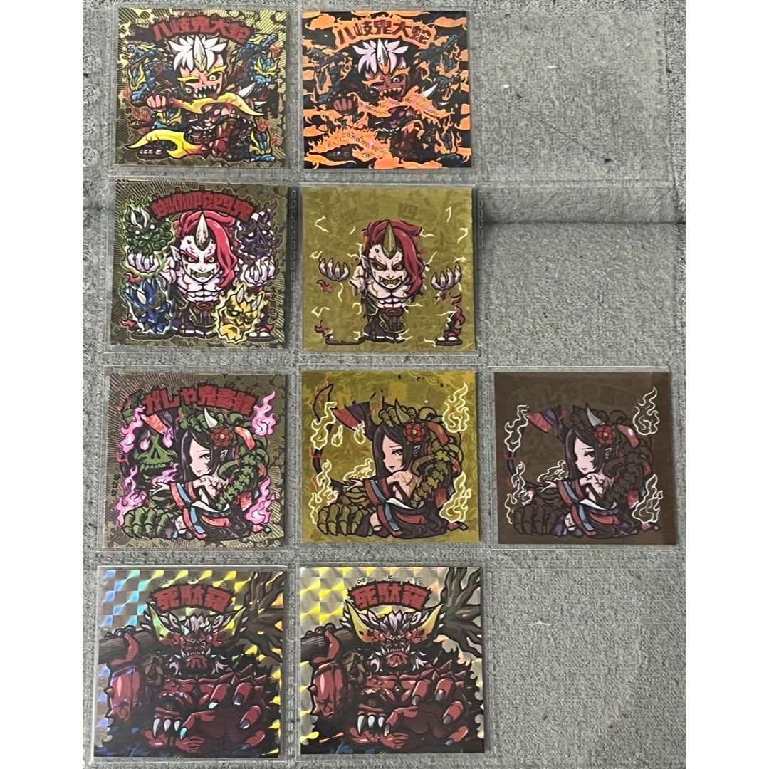 AGAWA トキメキ妖怪鬼退治 全5弾 フルコンプ スーパー姫子 シール