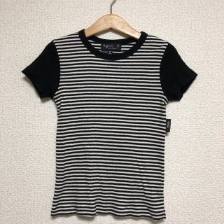 アニエスベー(agnes b.)の未使用に近い♡アニエスベー 8ans ボーダー　Tシャツ　カットソー(Tシャツ/カットソー)