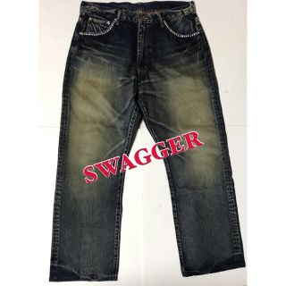 SWAGGER - SWAGGER スワッガー デニムパンツ ラインストーン