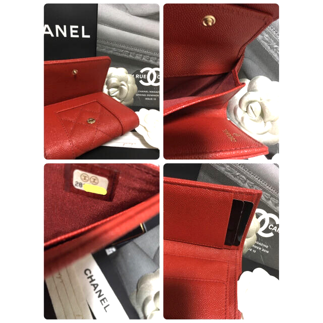 超美品♡ CHANEL シャネル マドモアゼル 三つ折り財布 正規品