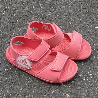 アディダス(adidas)のアディダス サンダル 19 赤、レッド(サンダル)