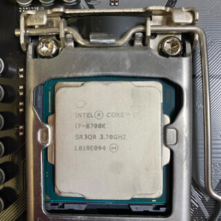 i7 8700k 定格使用  CPUクーラーセット(PCパーツ)