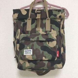 ルートート(ROOTOTE)のROOTOTE chaopanictypy コラボリュック 美品(リュック/バックパック)