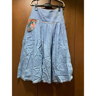 ツモリチサト(TSUMORI CHISATO)の☆新品☆ツモリチサト エジプト デニム巻スカート(ロングスカート)