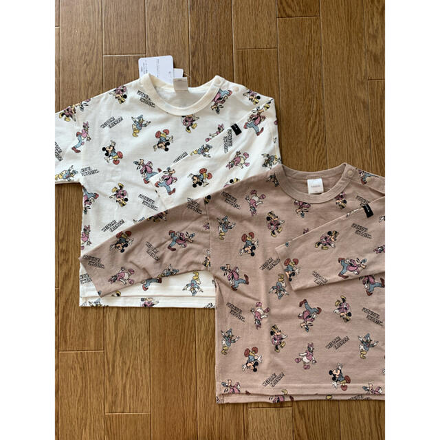 futafuta(フタフタ)のフタフタ　レトロミッキー　トップス キッズ/ベビー/マタニティのキッズ服男の子用(90cm~)(Tシャツ/カットソー)の商品写真