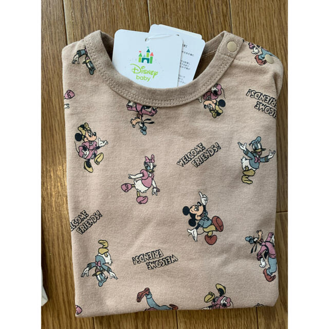 futafuta(フタフタ)のフタフタ　レトロミッキー　トップス キッズ/ベビー/マタニティのキッズ服男の子用(90cm~)(Tシャツ/カットソー)の商品写真