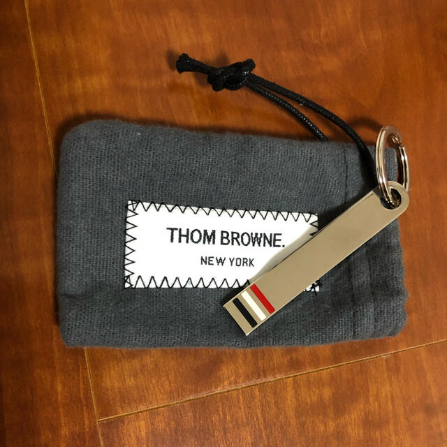 Thom Browne トムブラウン ストラップ キーホルダー トリコロール