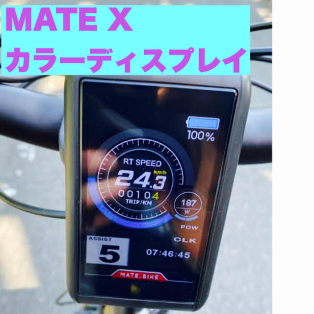 日本限定 MATE モノクロディスプレイ 純正 X - フレーム、パーツ