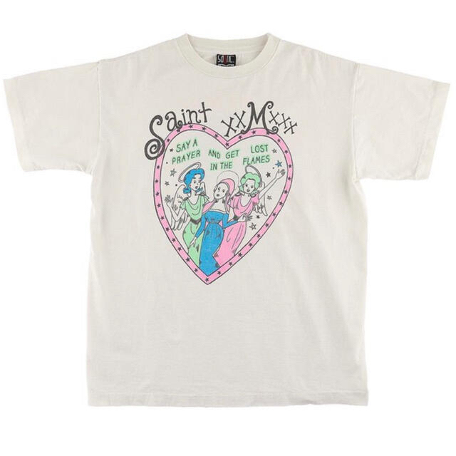 SAINT MICHAEL Mxxxxxx HEART XL 白 セントマイケル