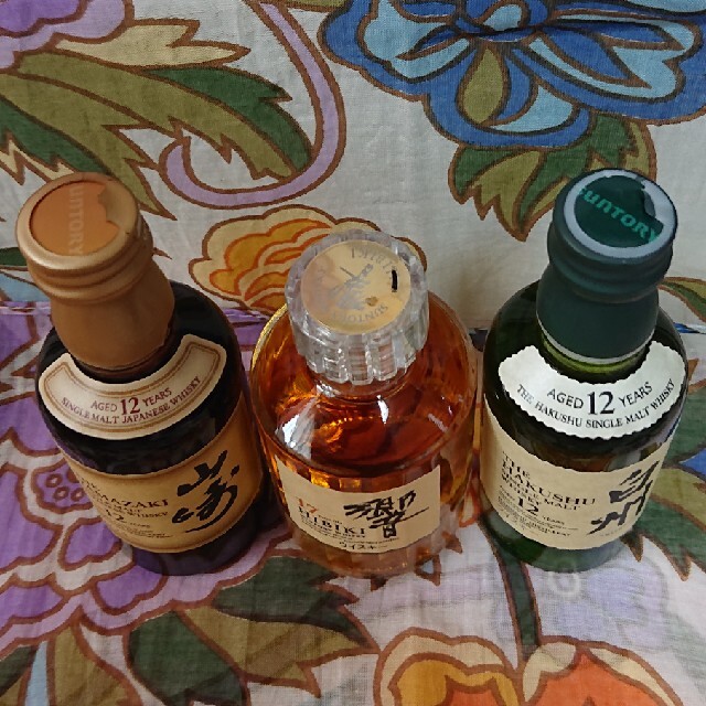 サントリー山崎12年 白州12年 響17年 ミニボトル50ml 『3年保証』 www