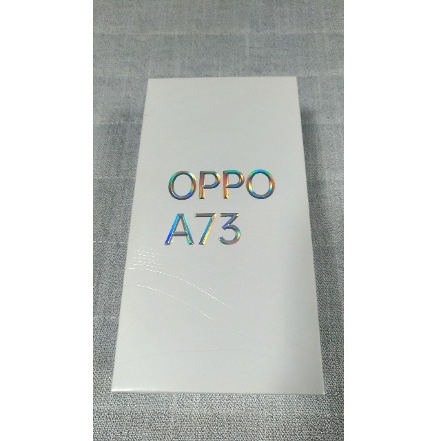【新品・未使用】OPPO A73(4GB/64GB)ネービーブルー