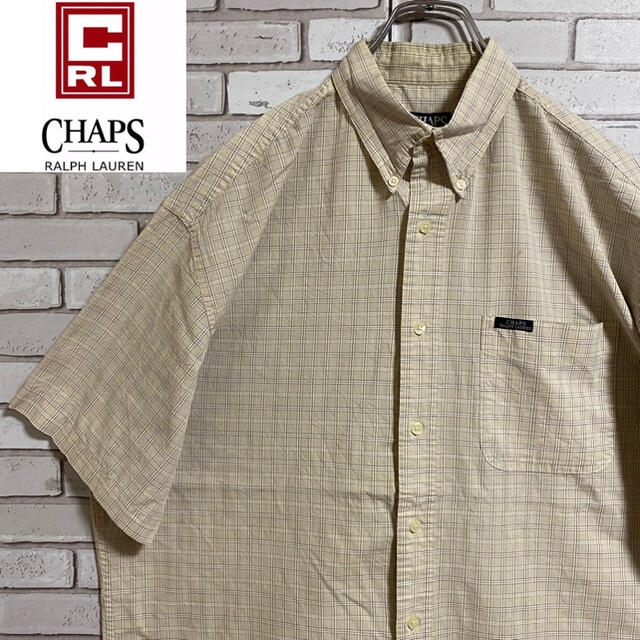 CHAPS(チャップス)の90s 古着 チャップス ラルフローレン  チェックシャツ ビッグシルエット メンズのトップス(シャツ)の商品写真