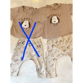 スヌーピー(SNOOPY)のスヌーピー　ベビーフェア　しまむら　バースデイ　(Tシャツ/カットソー)