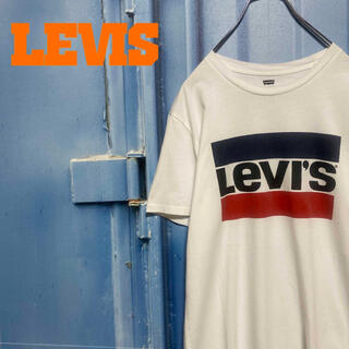リーバイス(Levi's)のリーバイス Tシャツ デカロゴ ビッグロゴ used 古着(Tシャツ/カットソー(半袖/袖なし))