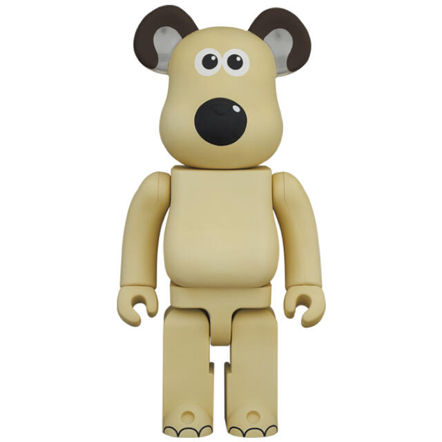 MEDICOM TOY(メディコムトイ)のBE@RBRICK GROMIT 100％ 400% ウォレスとグロミット エンタメ/ホビーのフィギュア(その他)の商品写真