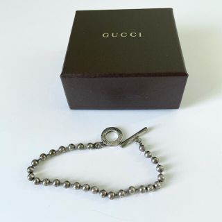 グッチ(Gucci)のGUCCI ボールチェーン ブレスレット(ブレスレット)