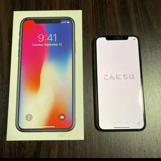 iPhoneX  256GB docomo SIMなし