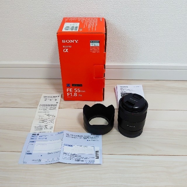 【美品】SONY SEL55F18Z Sonnar T* FE55mm F1.8