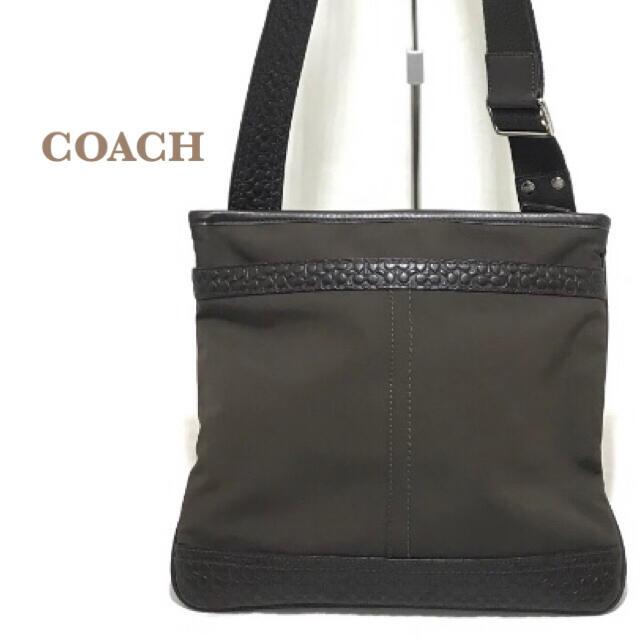 COACH(コーチ)の極美品✨コーチ ミニシグネチャーF70325 ショルダーバッグ 男女◎ レディースのバッグ(ショルダーバッグ)の商品写真