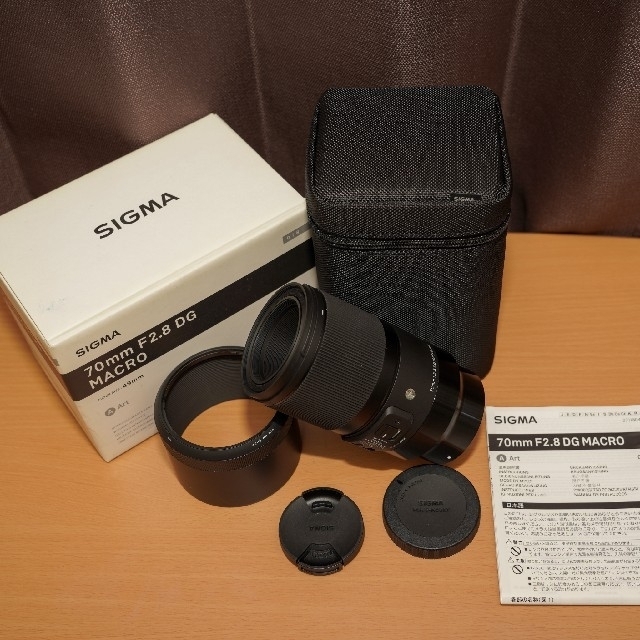 百貨店 セット買いSIGMA 70mm F2.8 DG MACRO Art A018 SONY-Eマウント フルサイズ対応 ミラーレス専用 