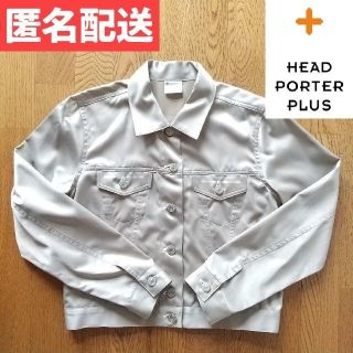 ヘッドポータープラス(HEAD PORTER +PLUS)のHEAD PORTER PLUS サテン生地 ジャケットヘッドポータープラス(Gジャン/デニムジャケット)