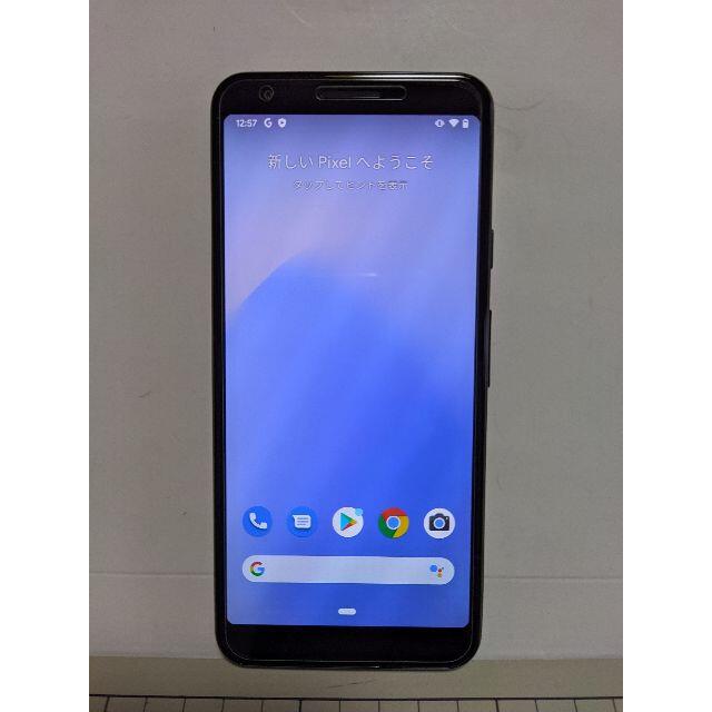 Pixel3a 4GB/64GB 黒 simロック解除スマホ/家電/カメラ