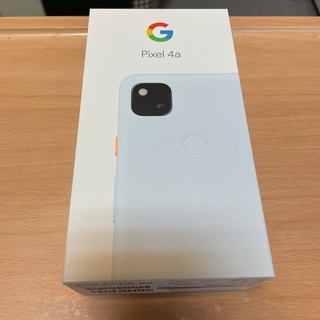 グーグルピクセル(Google Pixel)の【新品未使用】Google pixel 4a 青 SIMフリー(スマートフォン本体)