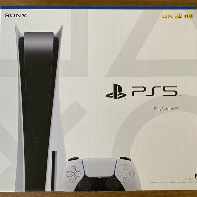 PlayStation(プレイステーション)のPS5 PlayStation5 本体　プレイステーション5 新品未開封 エンタメ/ホビーのゲームソフト/ゲーム機本体(家庭用ゲーム機本体)の商品写真