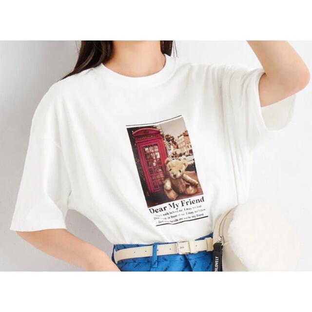 GU(ジーユー)のGIRLSビッグT  150 キッズ/ベビー/マタニティのキッズ服女の子用(90cm~)(Tシャツ/カットソー)の商品写真