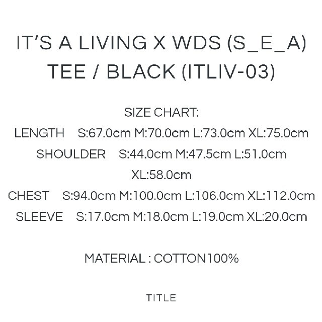 SEA(シー)のウィンダンシー   Tシャツ   Lサイズ メンズのトップス(Tシャツ/カットソー(半袖/袖なし))の商品写真
