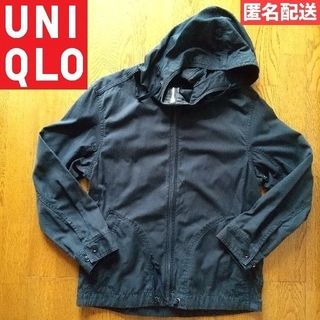 ユニクロ(UNIQLO)のユニクロ フード付きジャケット オールドユニクロ UNIQLO ネイビー 紺(ブルゾン)