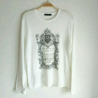 メンズメルローズ(MEN'S MELROSE)の美品☆メンズメルローズ プリントロンT(Tシャツ/カットソー(七分/長袖))