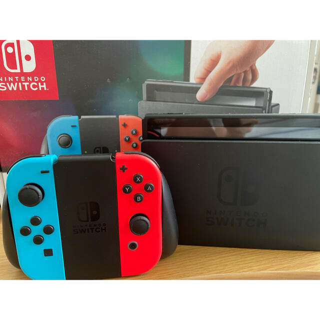 Nintendo Switch Joy-Con ネオンブルー/ 初期化済