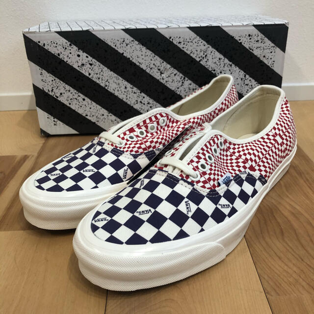 vans Vault OG AUTHENTIC オーセンティック 紫×赤30cm