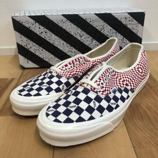 バンズボルト(VANS VAULT)のvans Vault OG AUTHENTIC オーセンティック 紫×赤30cm(スニーカー)