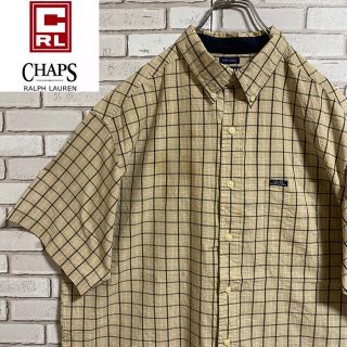 チャップス(CHAPS)の2枚セット 90s 古着 チャップス ラルフローレン  チェックシャツ(シャツ)