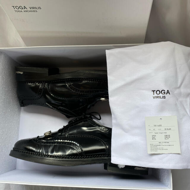 TOGA(トーガ)のTOGA VIRILIS TASSEL BROGUE SHOES 41 27.5 メンズの靴/シューズ(ドレス/ビジネス)の商品写真