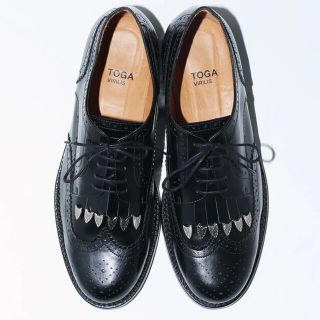 トーガ(TOGA)のTOGA VIRILIS TASSEL BROGUE SHOES 41 27.5(ドレス/ビジネス)