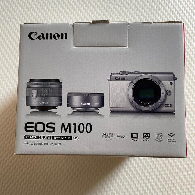 Canon EOS M100 グレー - ミラーレス一眼