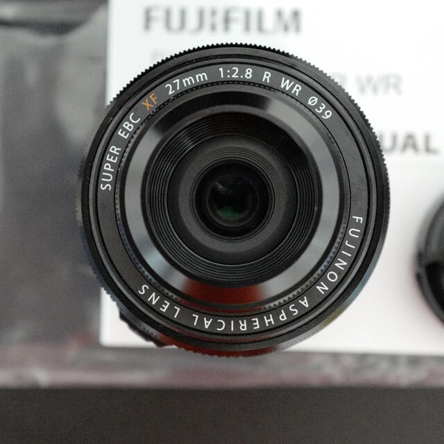 【プロテクター付】富士フイルム XF27mm F2.8 R WR