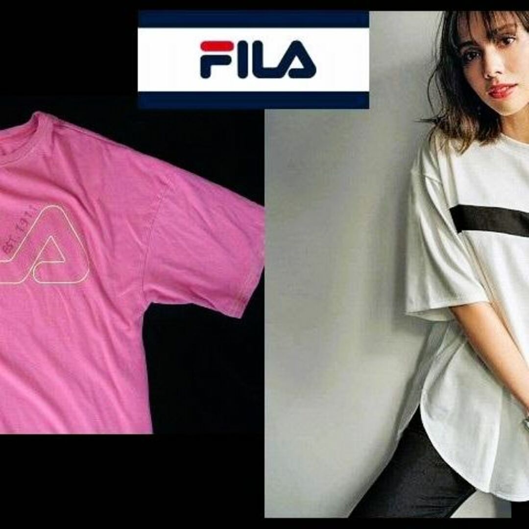 FILA(フィラ)のFILA チュニックTシャツ フィラ レディースのトップス(Tシャツ(半袖/袖なし))の商品写真