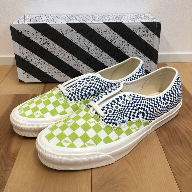 vans Vault OG AUTHENTIC オーセンティック 青×ライム29