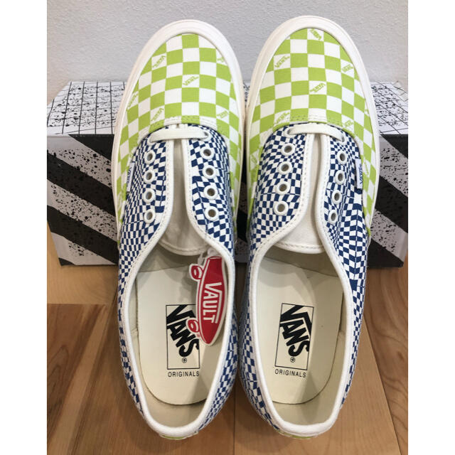 vans Vault OG AUTHENTIC オーセンティック 青×ライム29