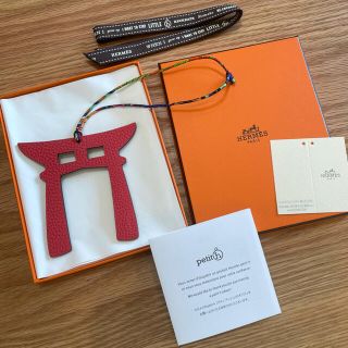 エルメス(Hermes)の【新品】エルメス プティアッシュ 激レア 鳥居　(バッグチャーム)