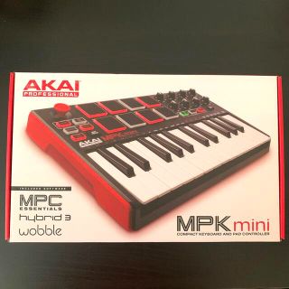 【新品同様】AKAI MPK mini MK2 MIDIキーボード(MIDIコントローラー)