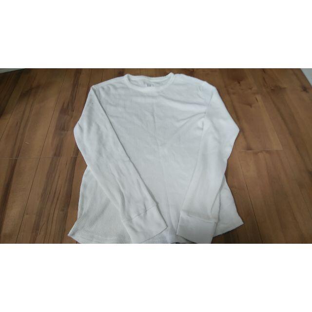 GAP メンズウェア  長袖Tシャツ　XSサイズ 白 メンズのトップス(Tシャツ/カットソー(七分/長袖))の商品写真