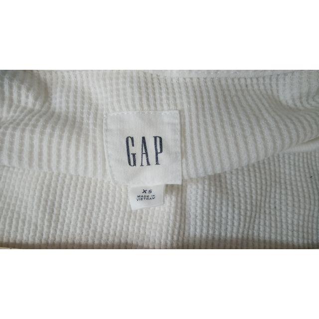 GAP メンズウェア  長袖Tシャツ　XSサイズ 白 メンズのトップス(Tシャツ/カットソー(七分/長袖))の商品写真