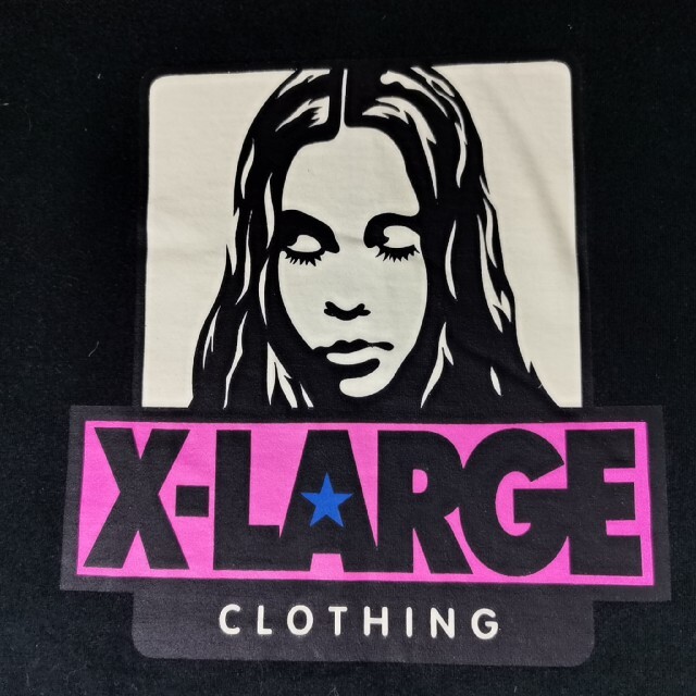 XLARGE(エクストララージ)の【限定コラボ】XLARGE×X-girl　ビッグロゴ　コラボTシャツ メンズのトップス(Tシャツ/カットソー(半袖/袖なし))の商品写真