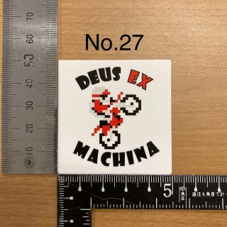 デウスエクスマキナ(Deus ex Machina)のデウス エクス マキナ Deus Ex Machina ステッカー 27(モトクロス用品)